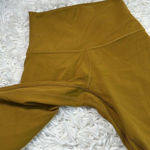 Lululemon Align Super High Rise Short *10" Gold Spice - Picture 2 of 5